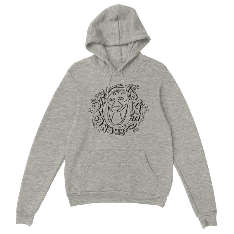 SITC CHARACTER HOODIE (schwarz / grau)
